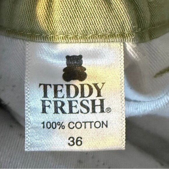 Teddy Fresh Embroidered Khaki Pants – Size 36 - Picture 12 of 13